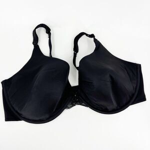 ✅ LE MYSTERE BLACK UNDERWIRE BRA‎ SIZE 40DDD